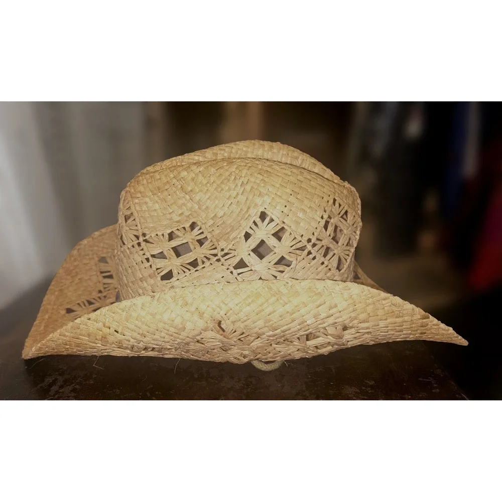 Straw Western Cowboy Hat Kenny K.